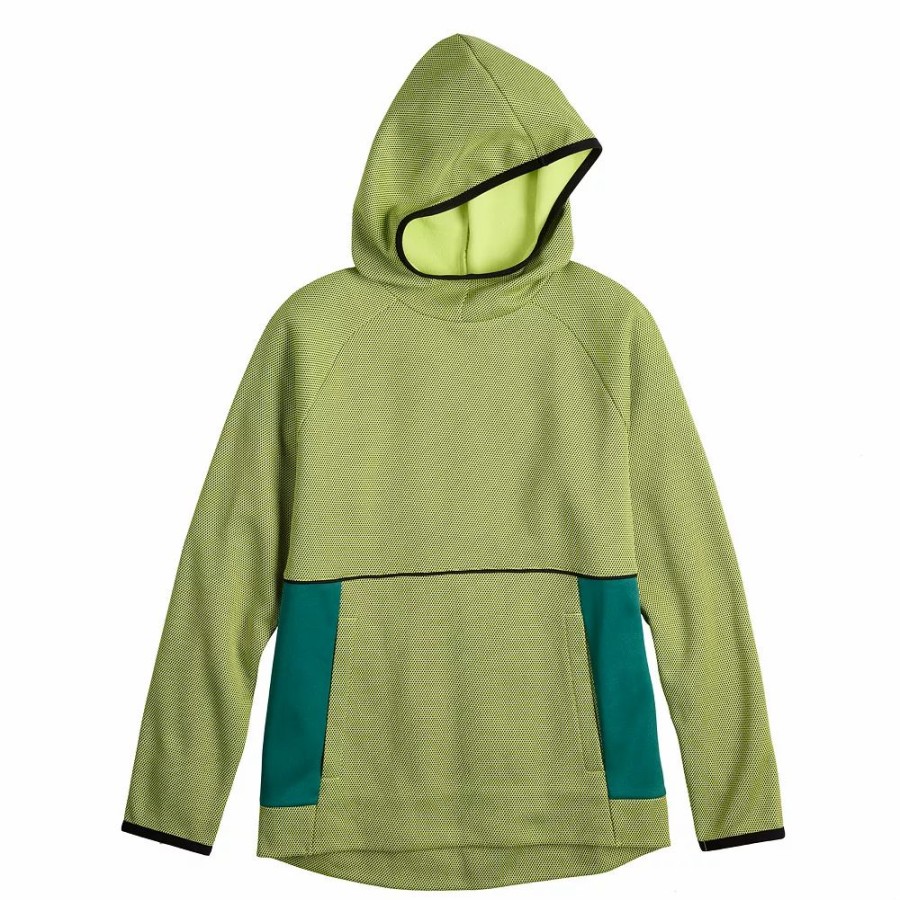 Tops * | Boys 8-20 Tek Gear Performance Fleece Hoodie In Regular & Husky