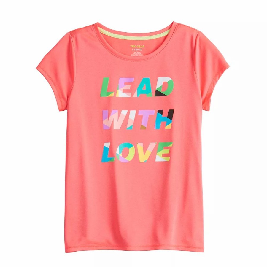 Tops * | Girls 7-16 Tek Gear Adaptive Graphic Tee