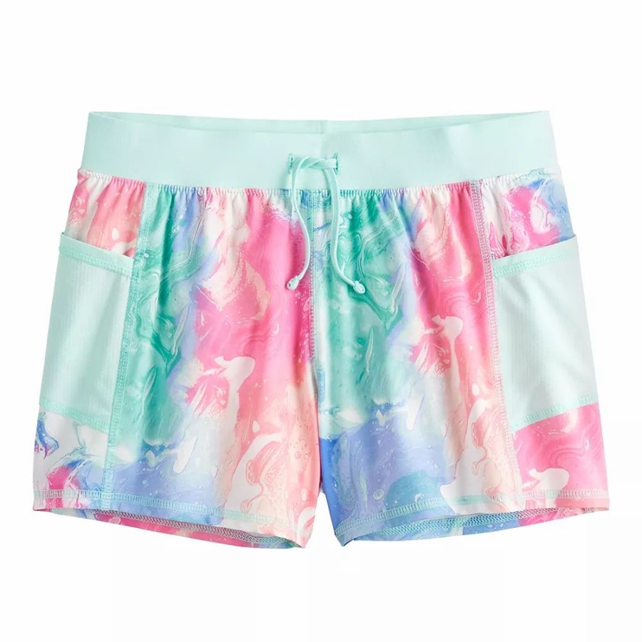 Bottoms * | Girls 7-16 Tek Gear Woven Running Shorts In Regular & Plus Size