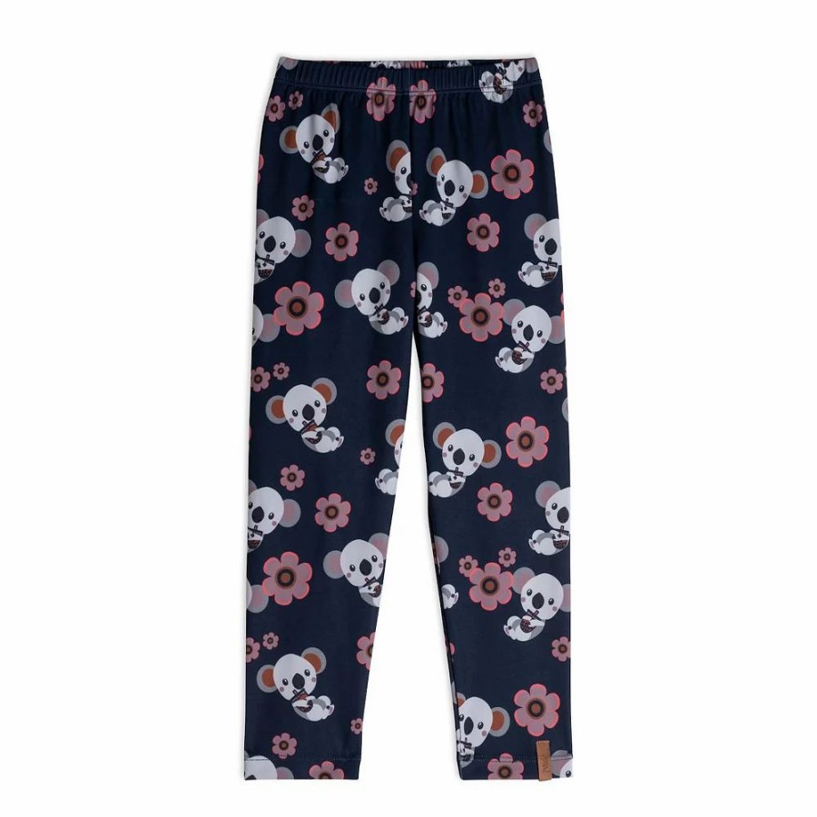 Bottoms * | Printed Koalas Legging Navy Blue