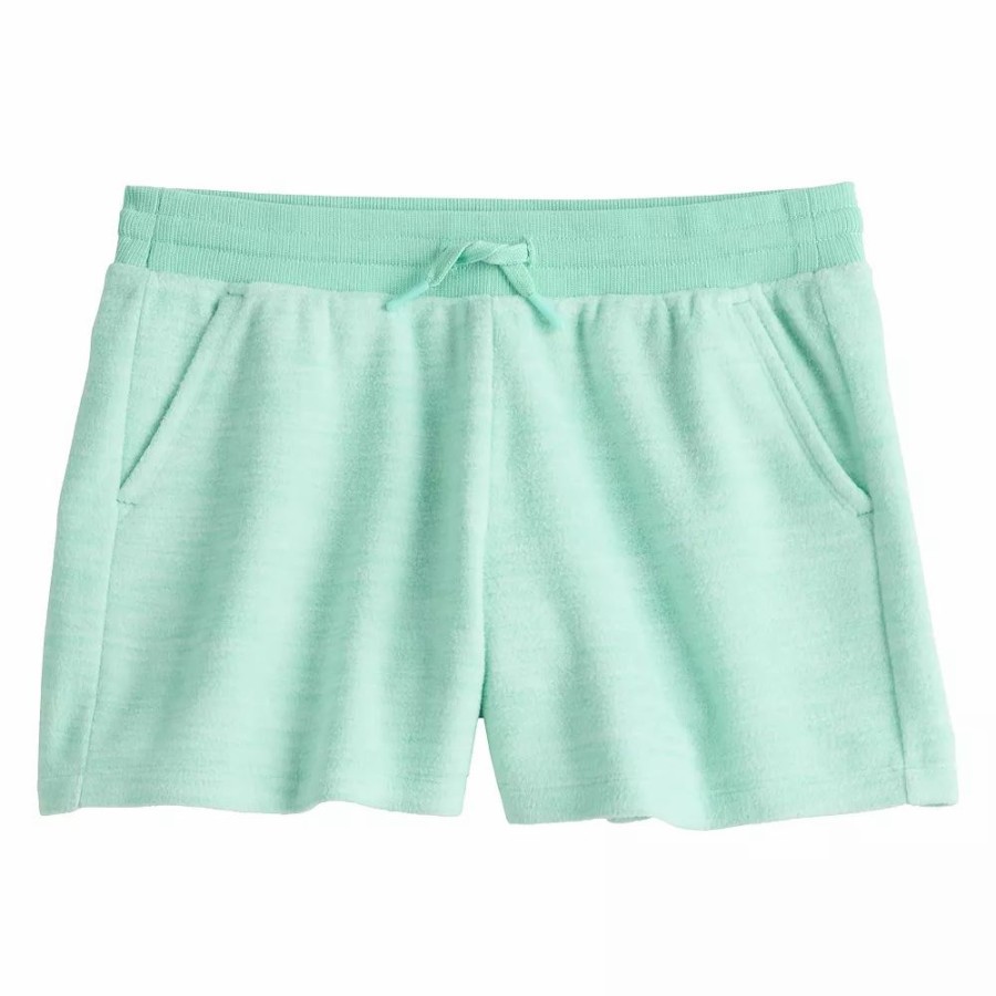 Bottoms * | Girls 7-16 Tek Gear Cozy Micro Fleece Shorts In Regular & Plus