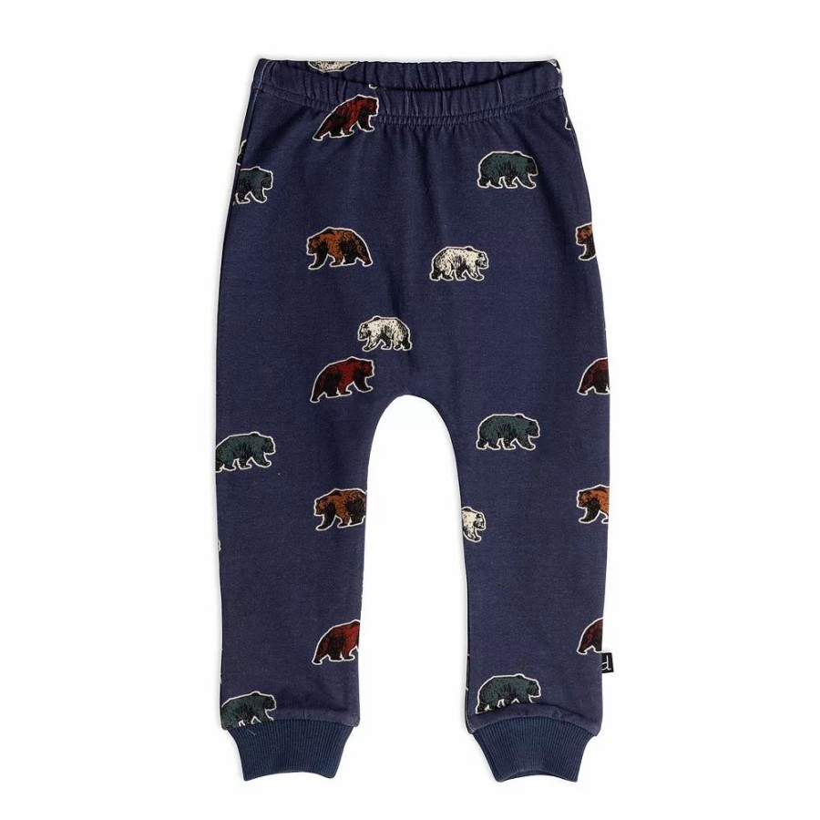 Bottoms * | Printed Fleece Pant With Bears