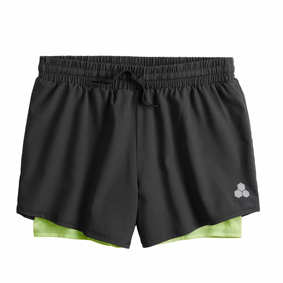 Bottoms * | Girls 7-16 Tek Gear Running Shorts