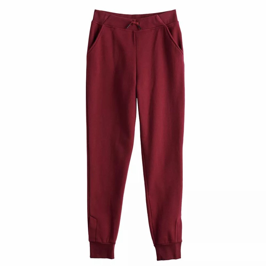 Bottoms * | Girls 7-16 Tek Gear Adaptive Ultrasoft Fleece Joggers