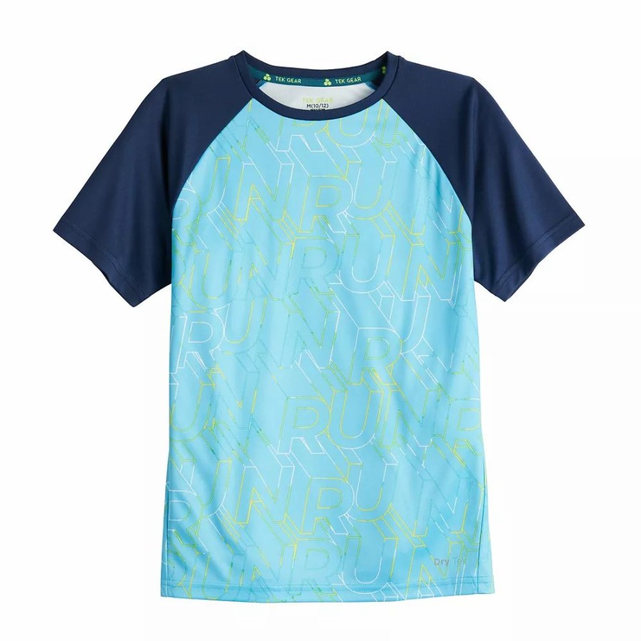 Tops * | Boys 8-20 Tek Gear Dry Tek Tee In Regular & Husky