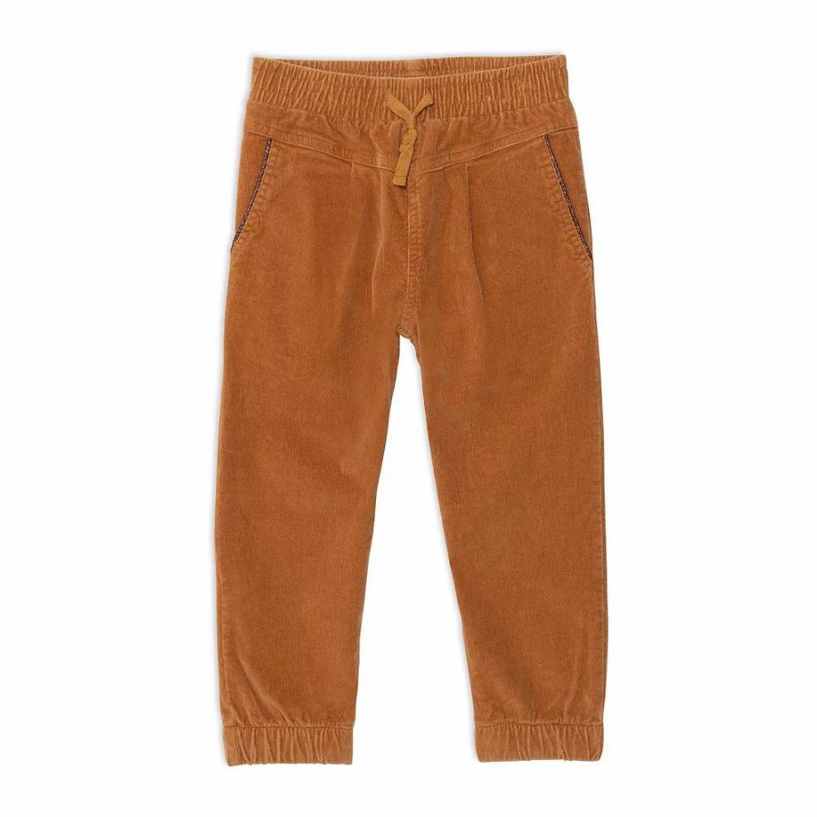 Bottoms * | Corduroy Pant With Elastic Cuff Ocher