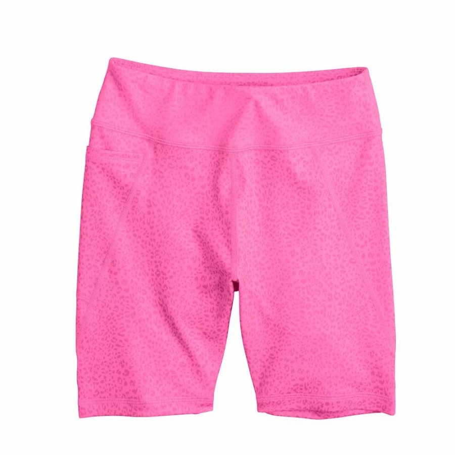 Bottoms * | Girls 7-16 Tek Gear Performance Bike Shorts In Regular & Plus Size