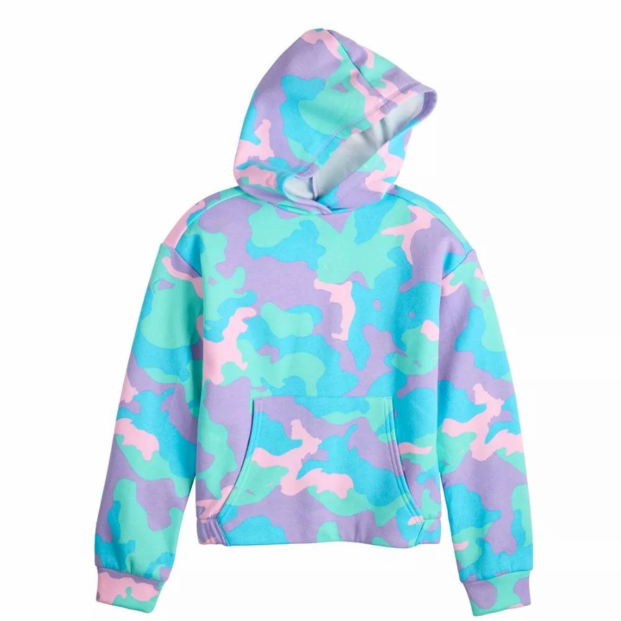 Tops * | Girls 7-16 Tek Gear Ultrasoft Fleece Hoodie In Regular & Plus