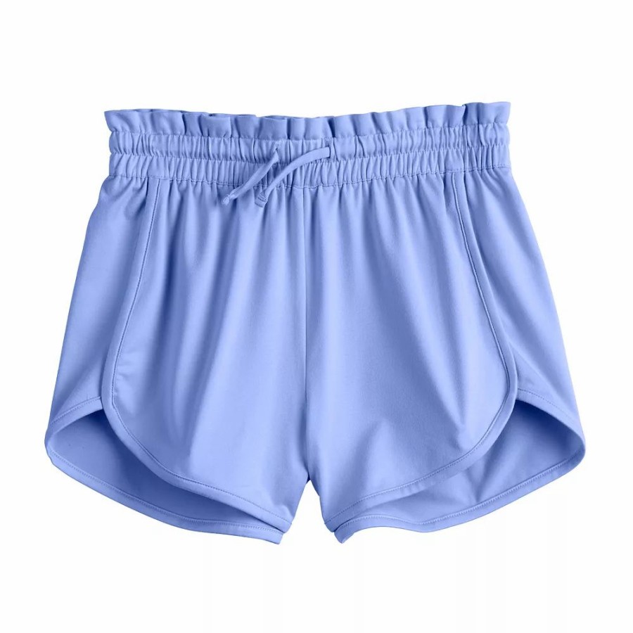 Bottoms * | Girls 7-16 Tek Gear Ruffle-Waist Shorts In Regular & Plus