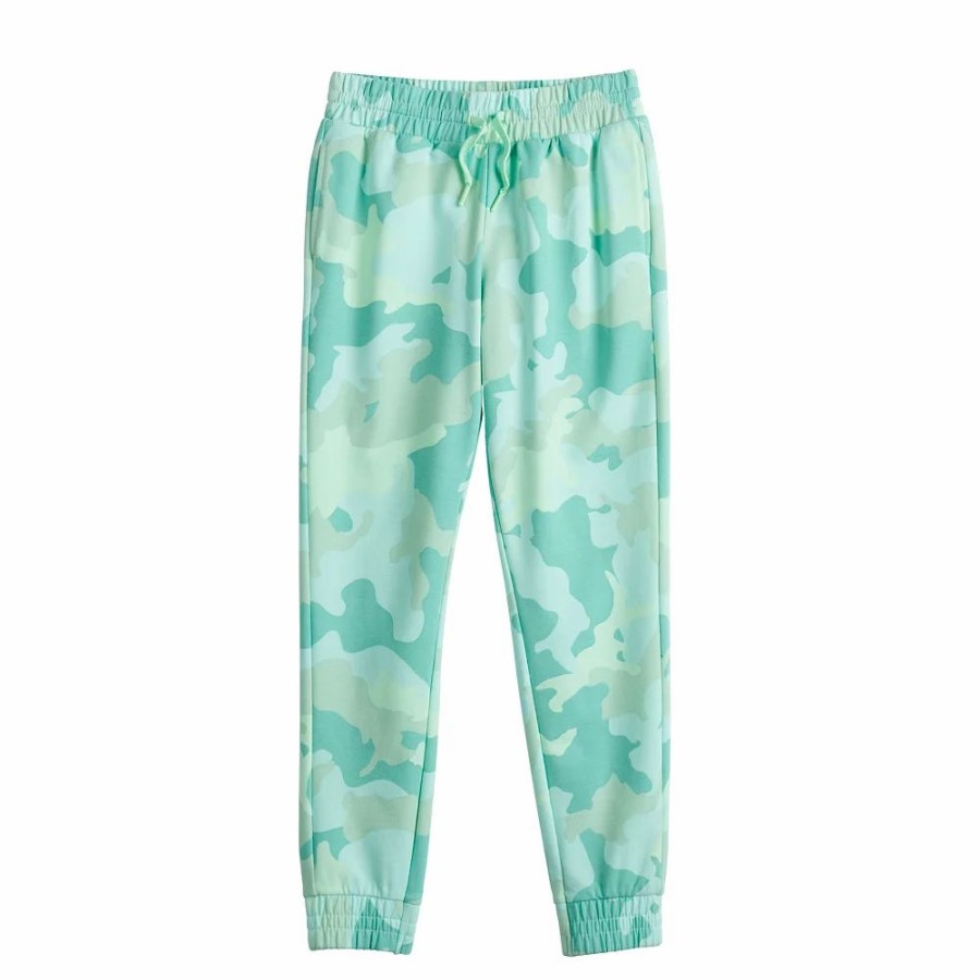 Bottoms * | Girls 7-16 Tek Gear Easy Lightweight Joggers In Regular & Plus