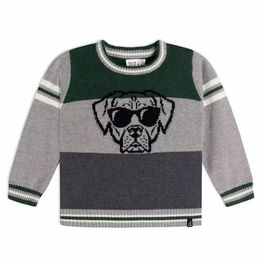 Tops * | Knit Sweater With Dog