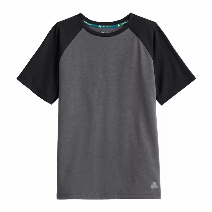 Tops * | Boys 8-20 Tek Gear Raglan Sleeve Tee In Regular & Husky