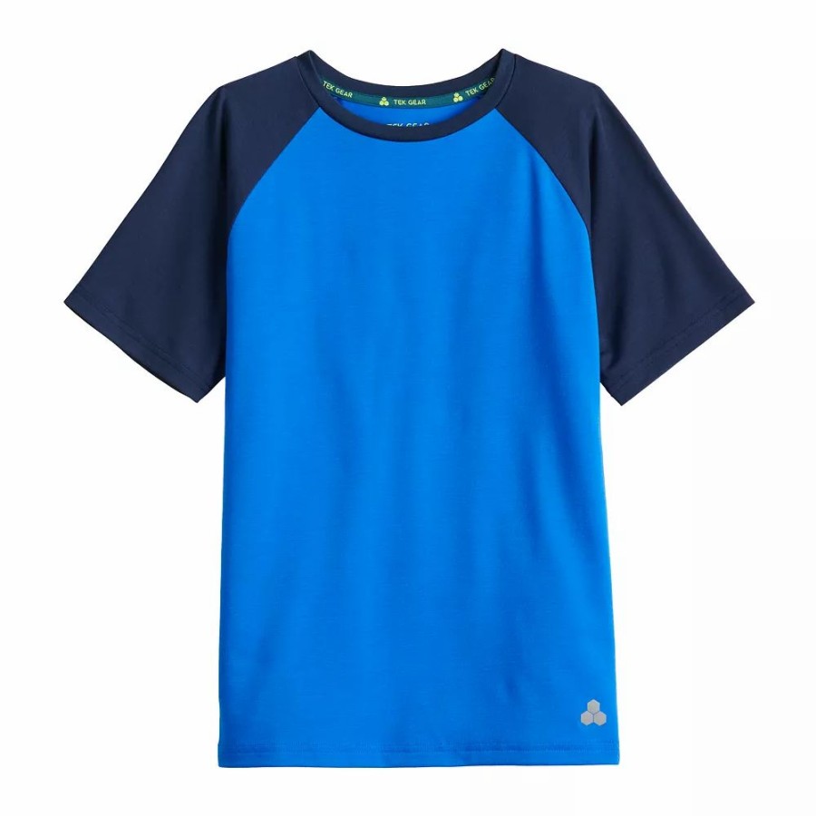 Tops * | Boys 8-20 Tek Gear Raglan Sleeve Tee In Regular & Husky