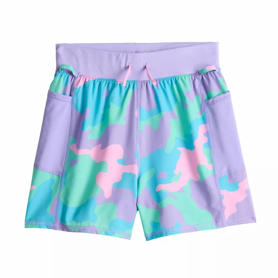 Bottoms * | Girls 7-16 Tek Gear Adaptive Woven Running Shorts