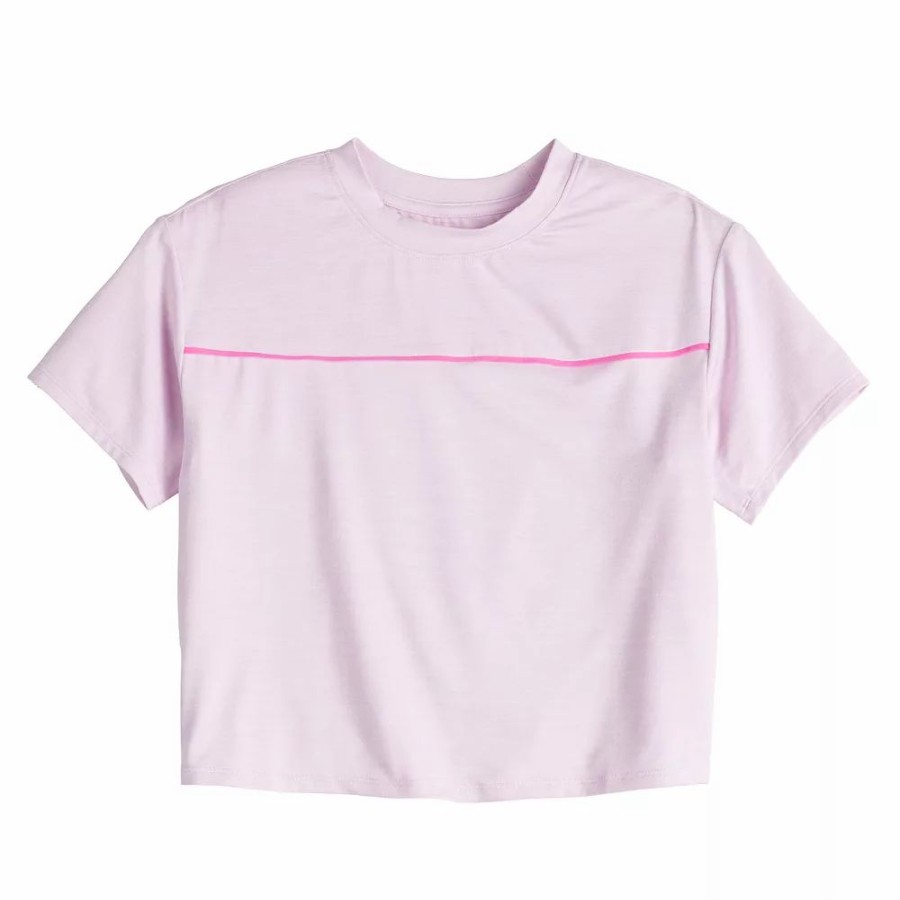 Tops * | Girls 7-16 Tek Gear Tulip Back Tee In Regular & Plus