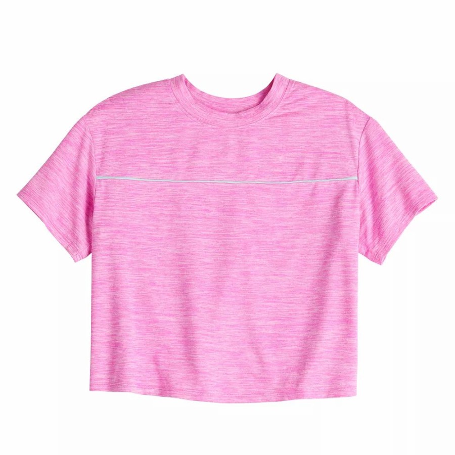 Tops * | Girls 7-16 Tek Gear Tulip Back Tee In Regular & Plus