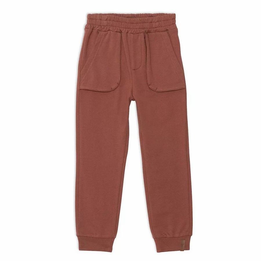 Bottoms * | Fleece Sweatpants Mocha Brown