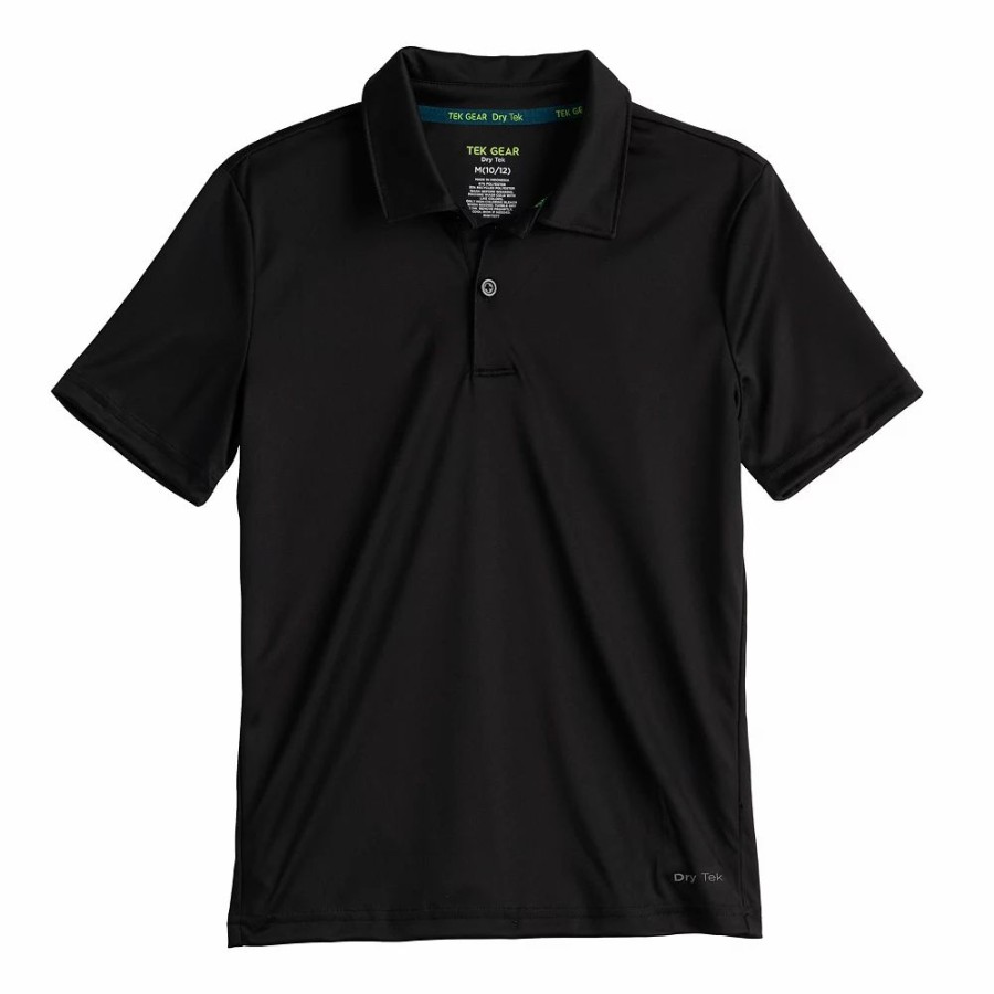 Tops * | Boys 8-20 Tek Gear Dry Tek Polo In Regular & Husky