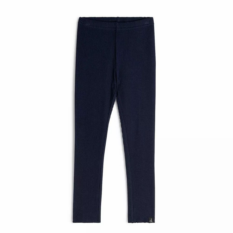 Bottoms * | Rib Legging Dark Blue