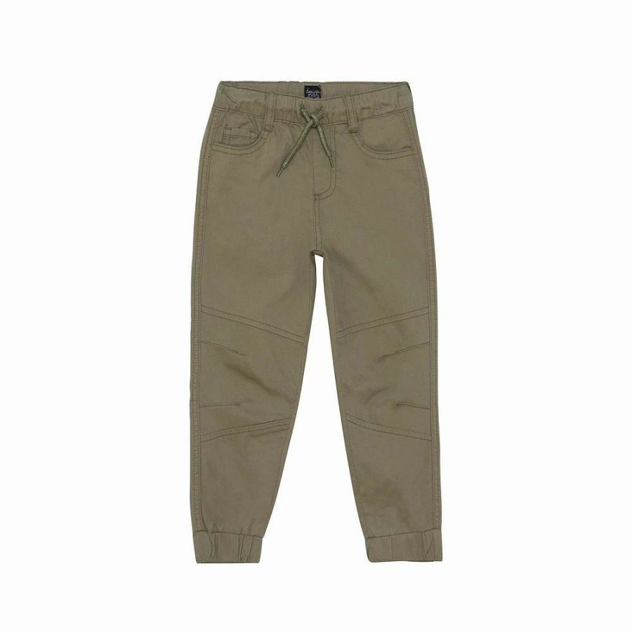 Bottoms * | Extensible Twill Jogger Pant Khaki Green