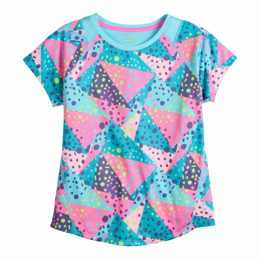 Tops * | Girls 7-16 Tek Gear Short Sleeve Performance Tee In Regular & Plus Size