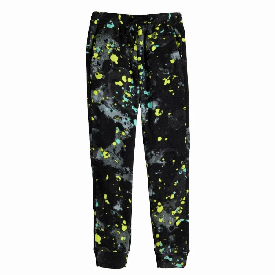 Bottoms * | Boys 8-20 Tek Gear Printed Microfleece Joggers In Regular & Husky