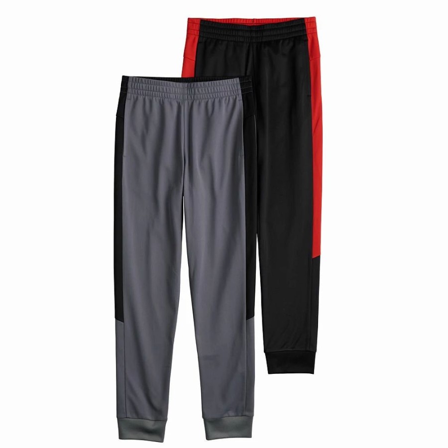 Bottoms * | Boys 8-20 Tek Gear Tricot Joggers Set In Regular & Husky