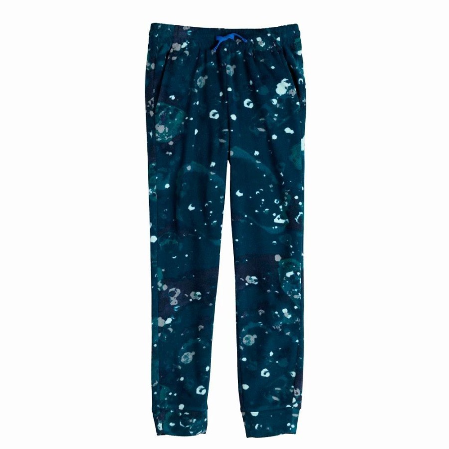 Bottoms * | Boys 8-20 Tek Gear Printed Microfleece Joggers In Regular & Husky